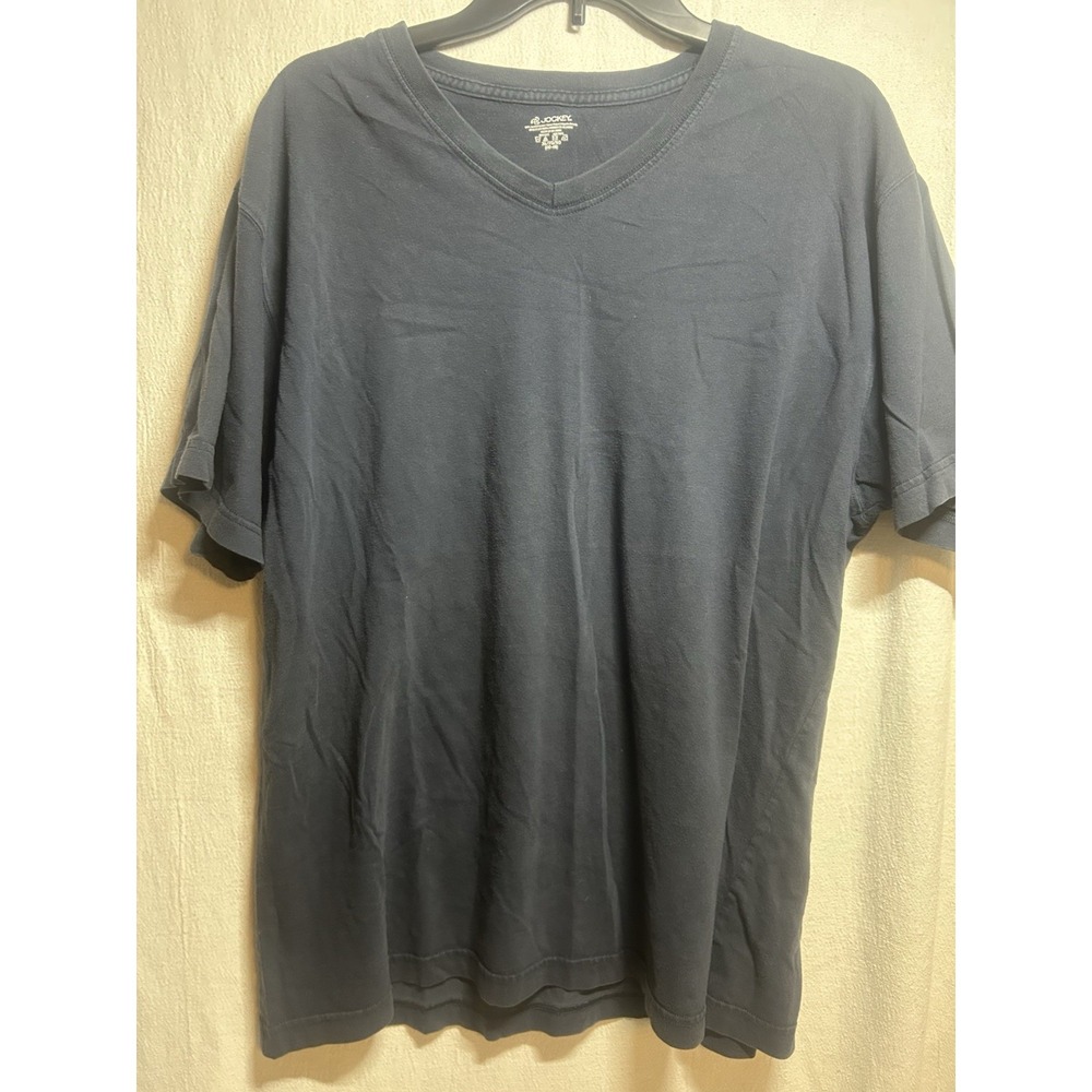 Jockey Classic Men's Heavy Weight T-shirt Navy Blue Size XL